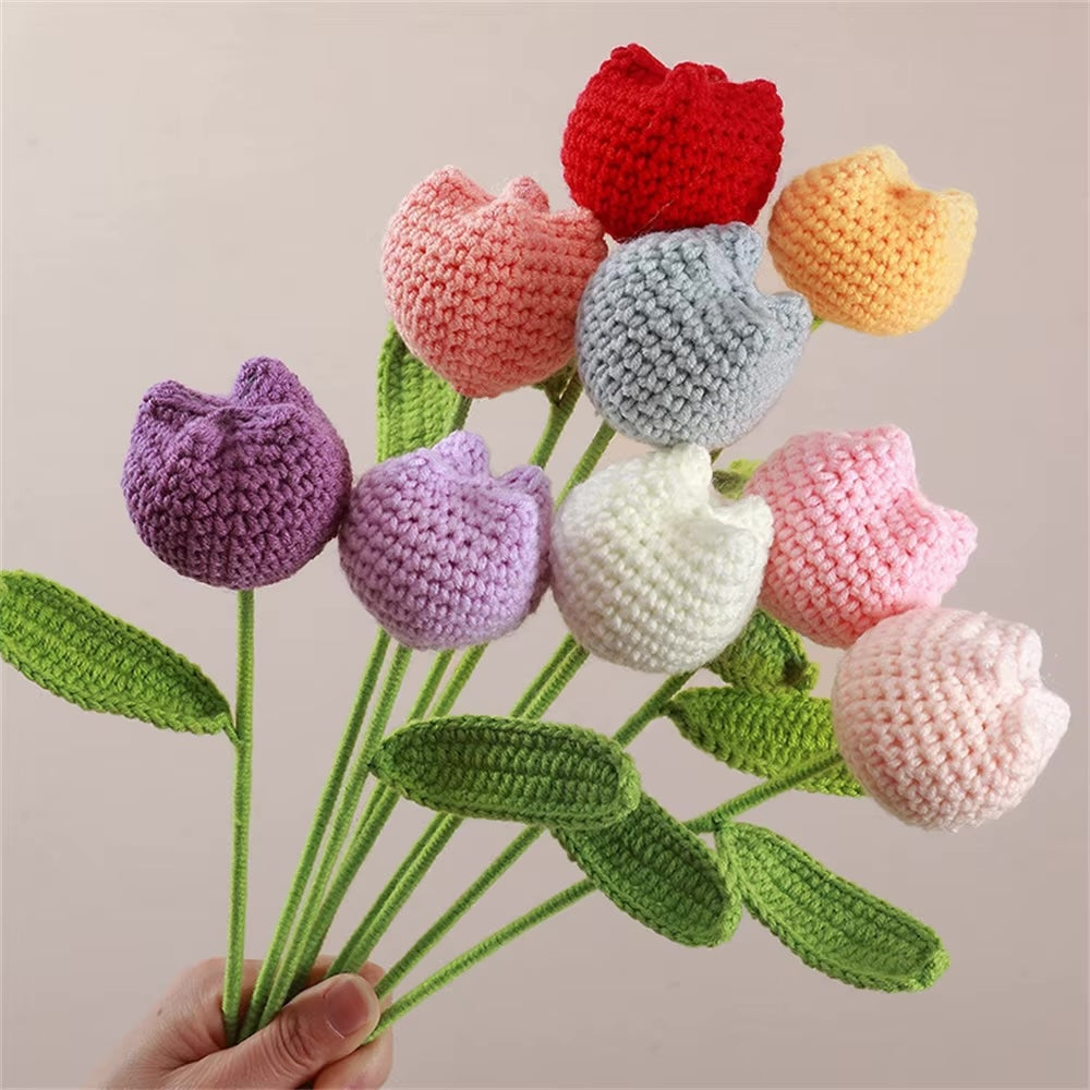 Forever Crochet Tulips | Set of 6