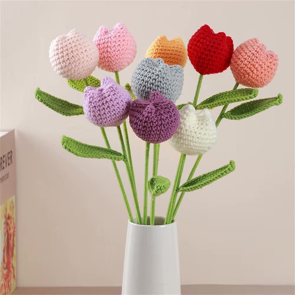 Forever Crochet Tulips | Set of 6