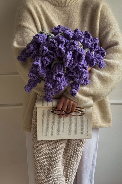 Lavender & Cream Blanket